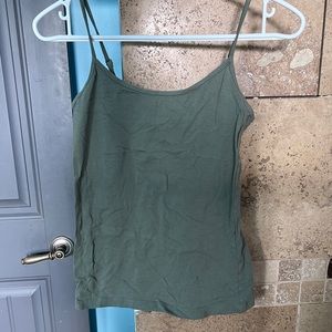 FOREVER 21 Green tank top